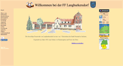 Desktop Screenshot of ff-langburkersdorf.de