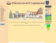 Tablet Screenshot of ff-langburkersdorf.de